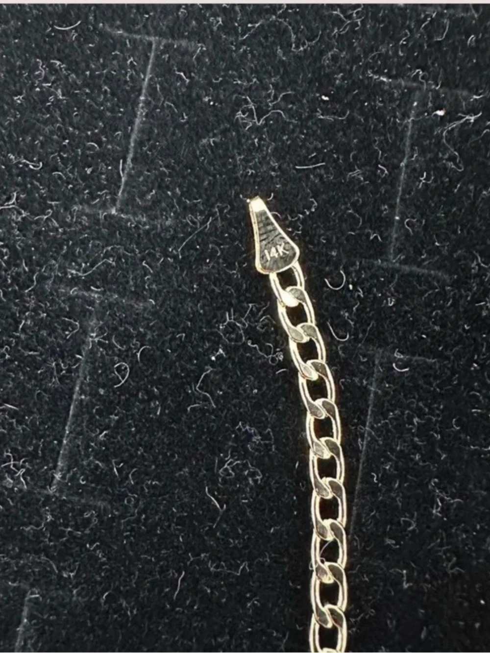 New 3mm Gold plated Cuban Link Bracelet